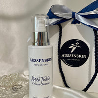 Milk Thistle Cream Cleanser for Sensitive Skin + Bonus Reusable Makeup Wipes.