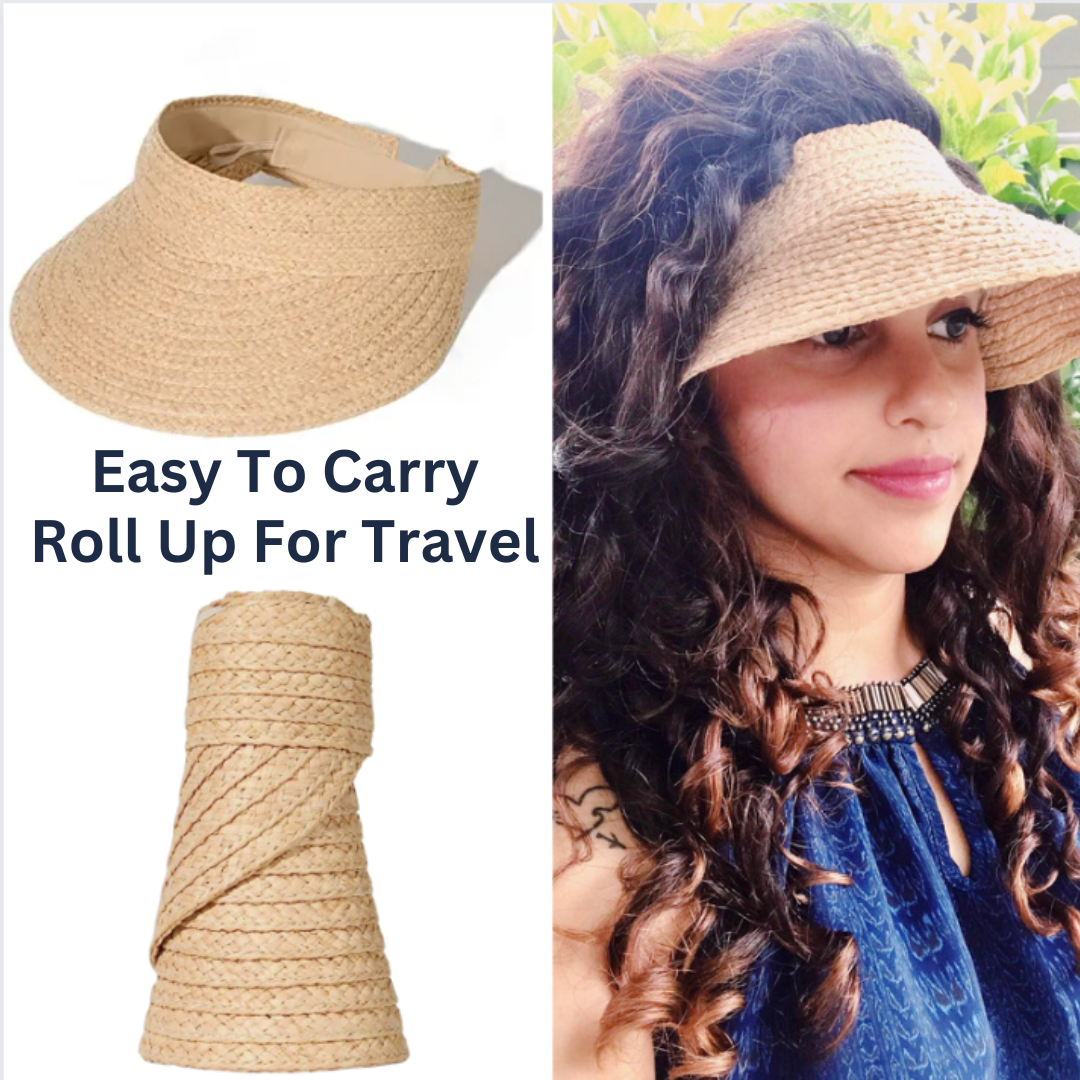 Foldable Travel Sun Visor Hat