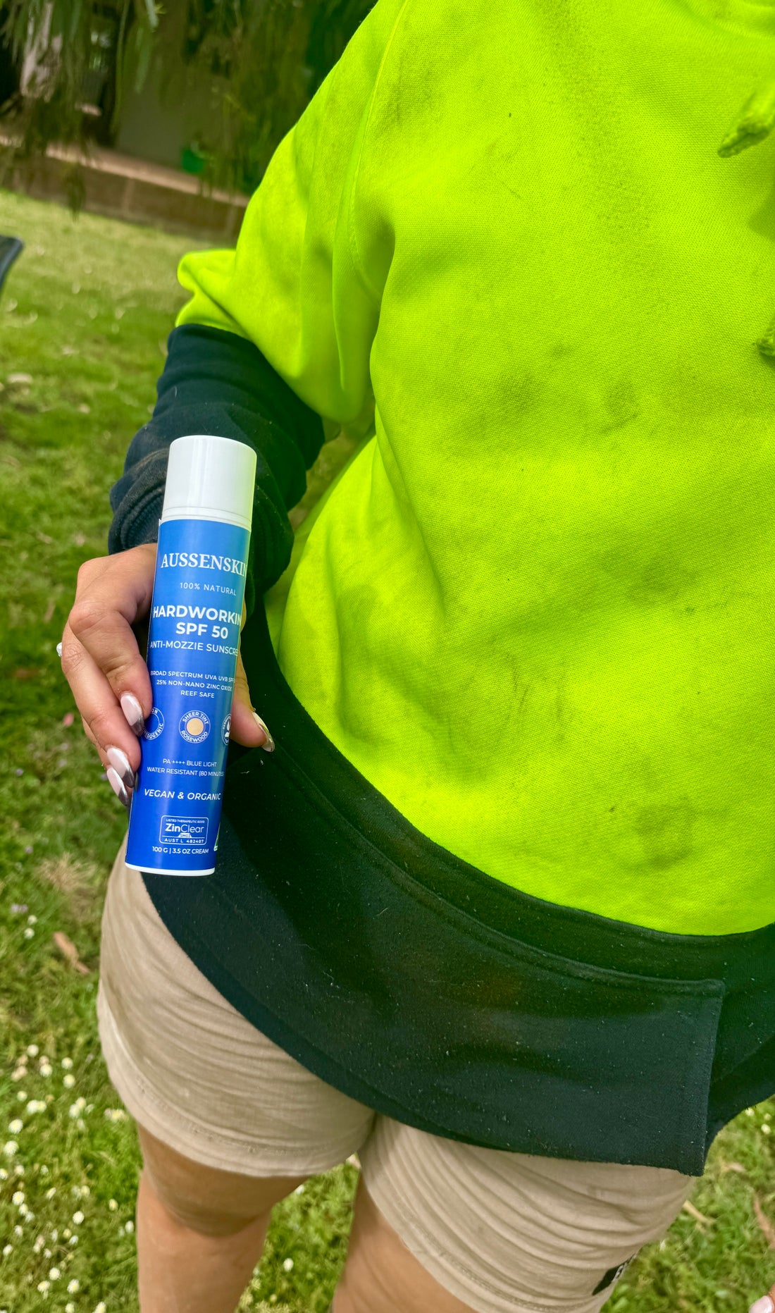 Hardworking SPF50 with Insect Repellant