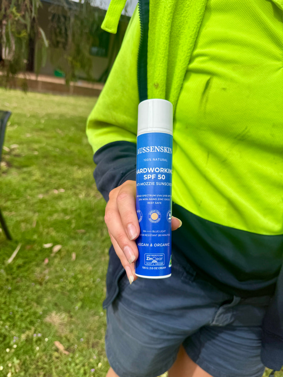 Hardworking SPF50 with Insect Repellant