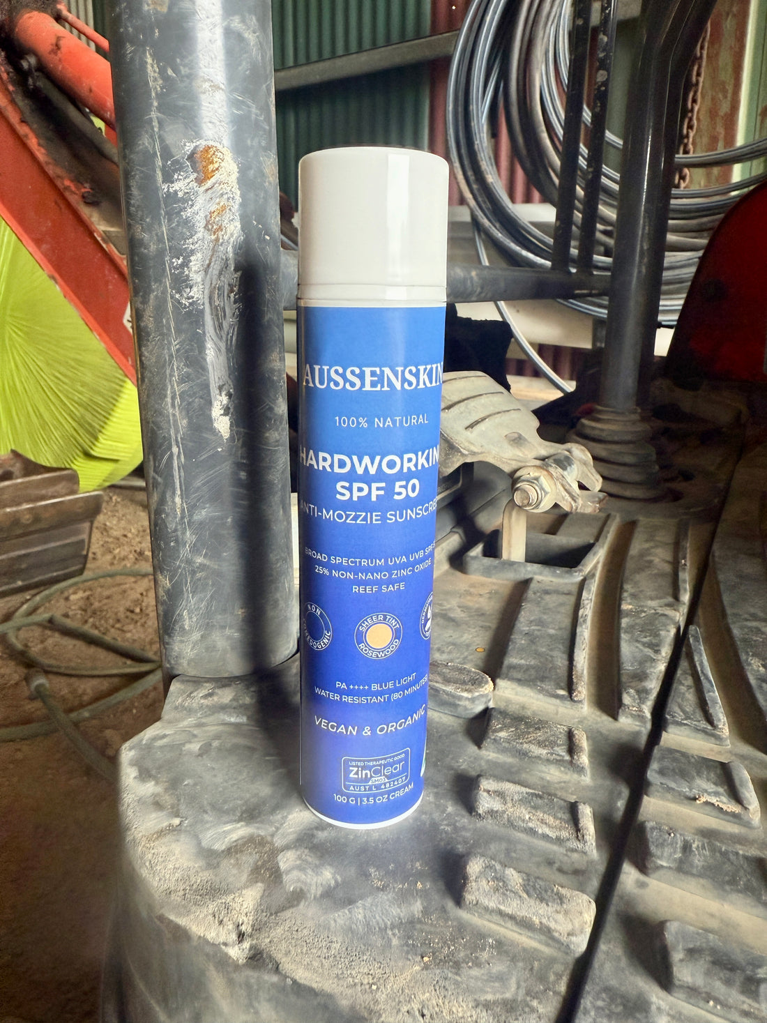Hardworking SPF50 with Insect Repellant
