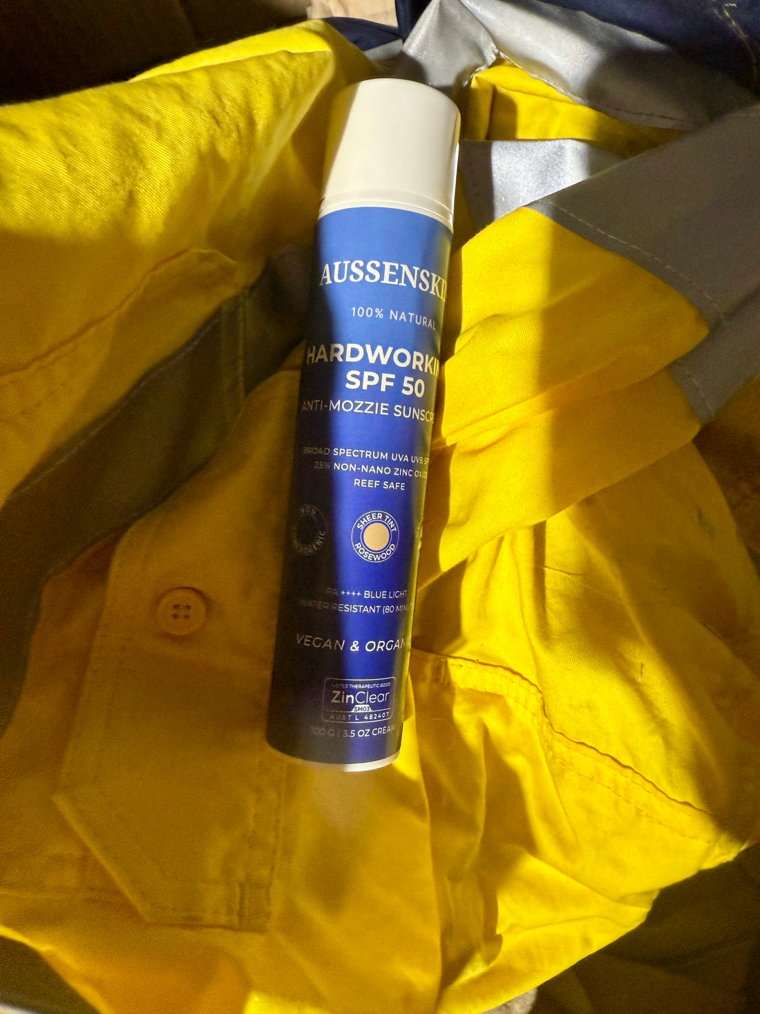 Hardworking SPF50 with Insect Repellant